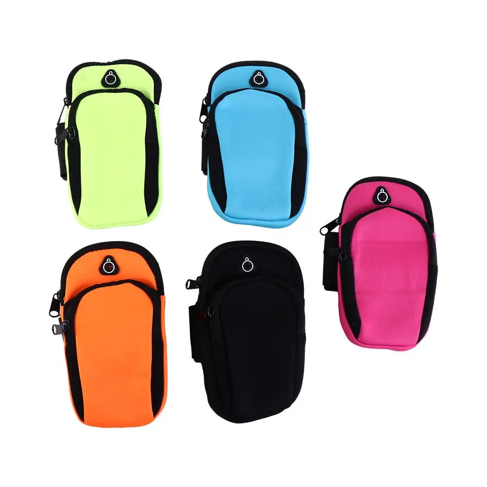 Poche réglable pour la course à pied, sac de bras Mobile, sac de bras de Fitness, portefeuille de course, sac de poignet, sac de Fitness
