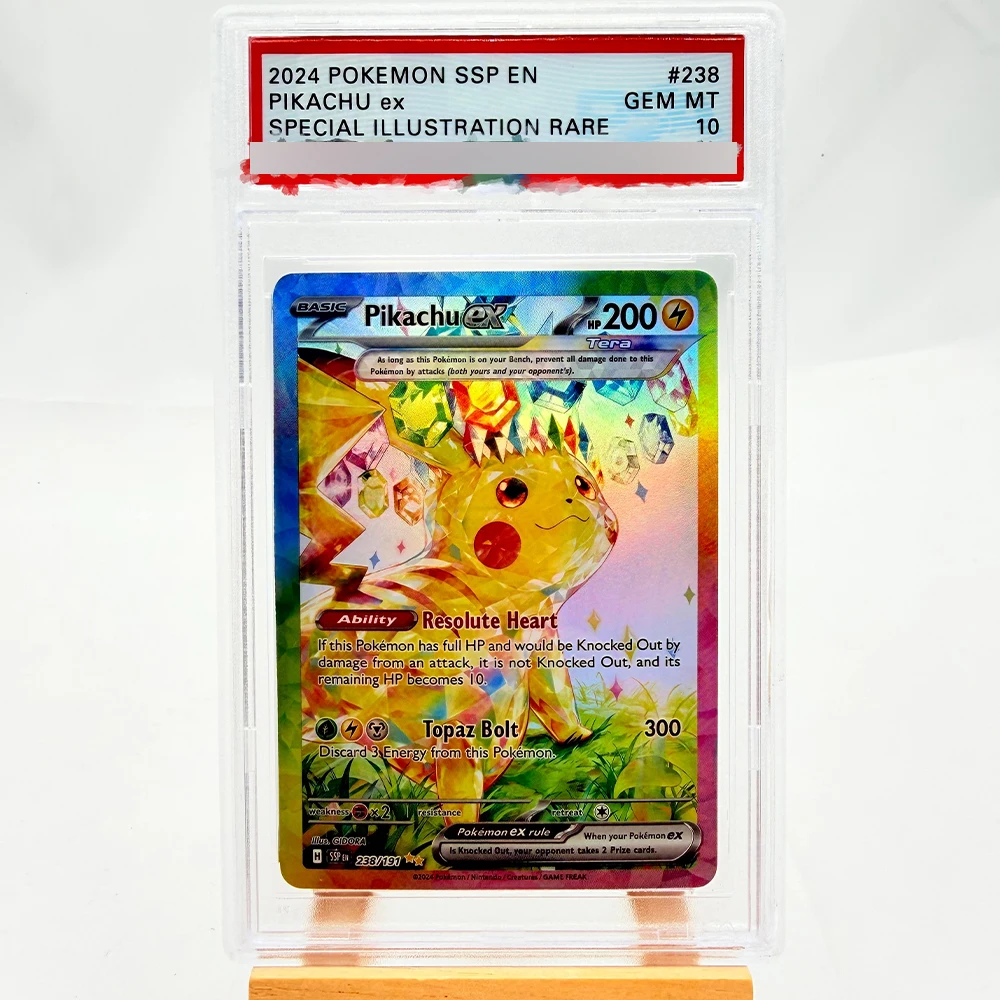 

Коллекционная карта PTCG DIY: Пикачу, Магикарп, Гиратина, Рейкуаза, Запдос, Молтрес (английская версия, копия), классическая аниме-карта, подарок, игрушка