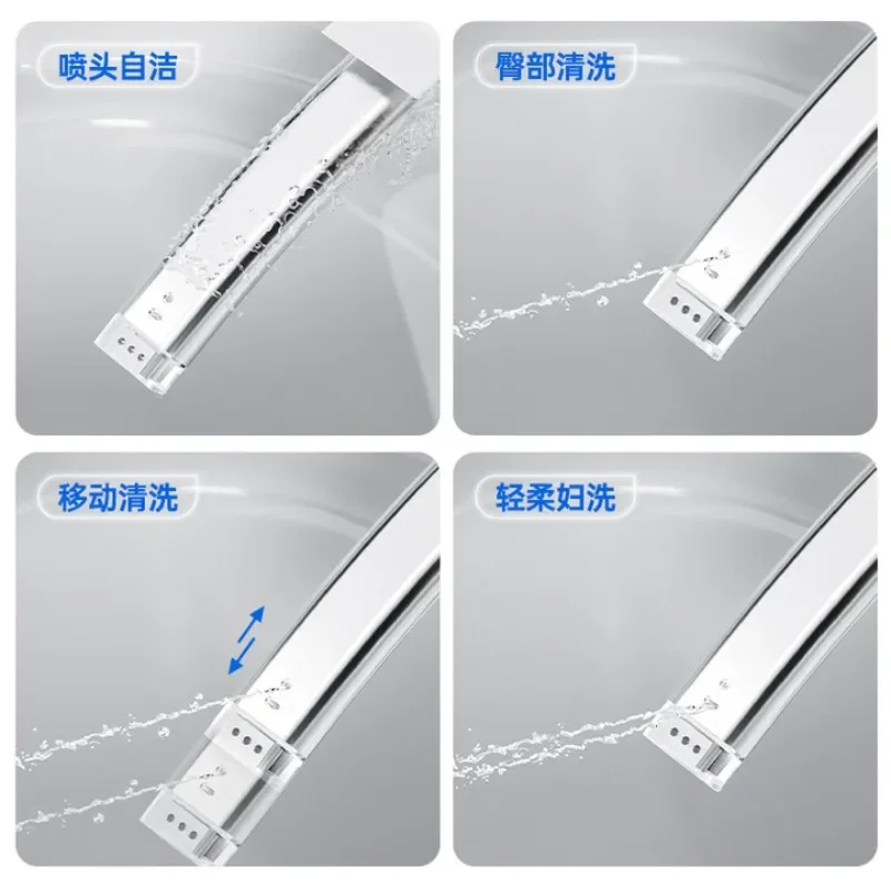 Banheiro inteligente montado na parede