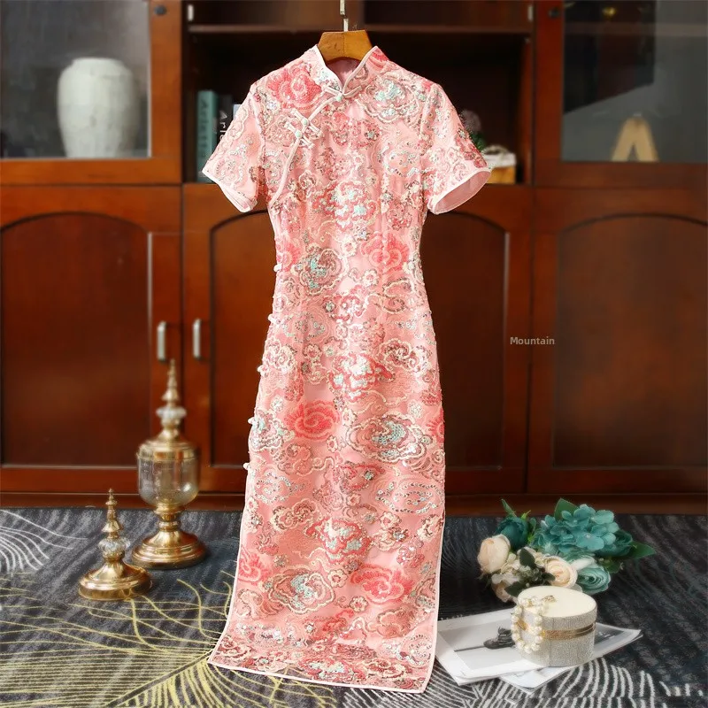 

Bride's Dr for Wedding Toasts And Engagements Ele Daily Wear High-End Feel New Sle Return Home Modified Ch...
