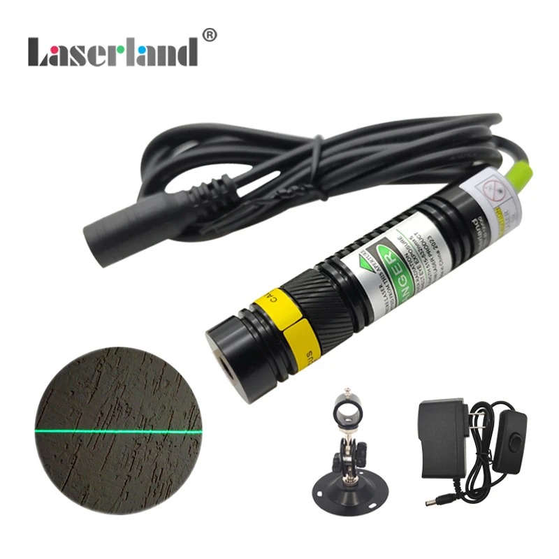 Green Laser Tech 11% ment, Travail de calcul de ligne, Scierie à pierre, Coupe-tissu 1668 515nm