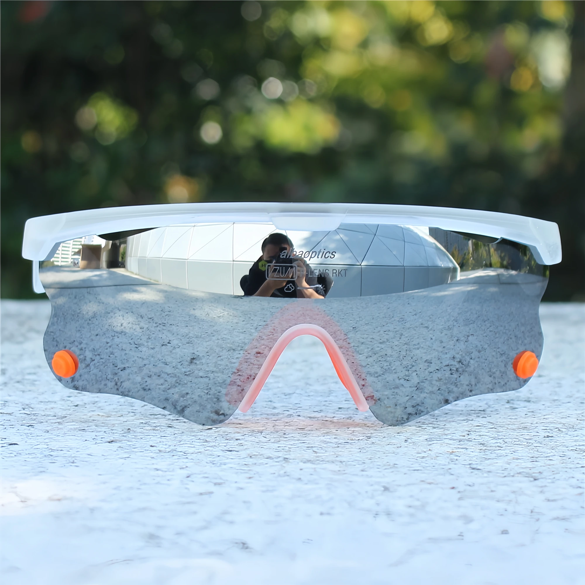 ألبا البصريات دلتا الترا اللونية ركوب الدراجات نظارات الرجال النساء نظارات رياضية الطريق الدراجة الجبلية Mtb دراجة نظارات شمسية
