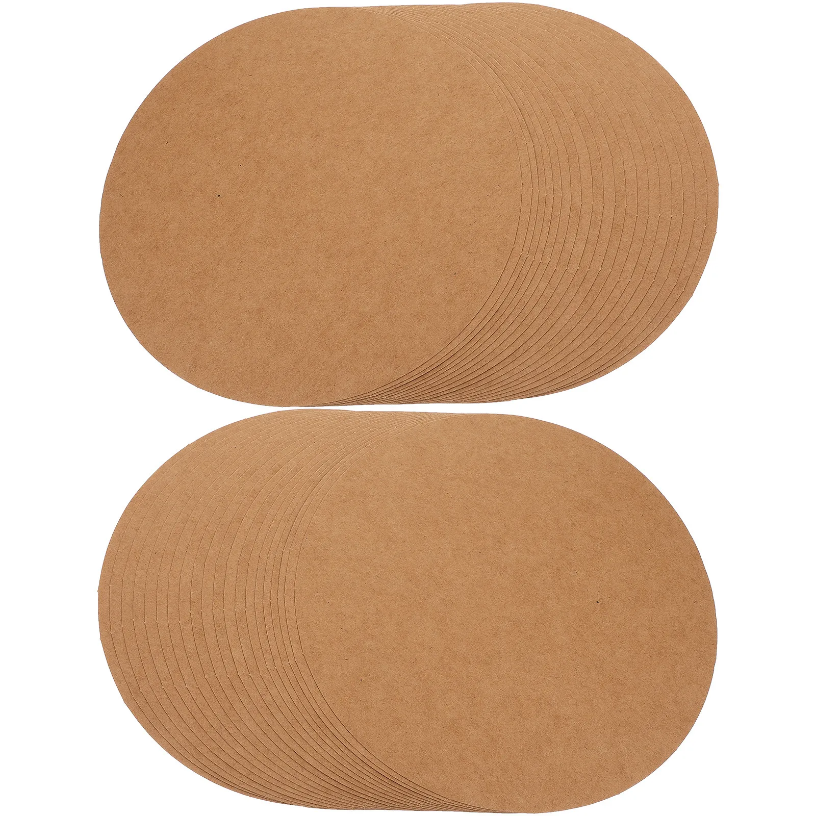 40Sheets Round Painting Cardboard Thick Blank Art Paper for DIY Craft Drawing Sketching Mandala Calligraphy Projects