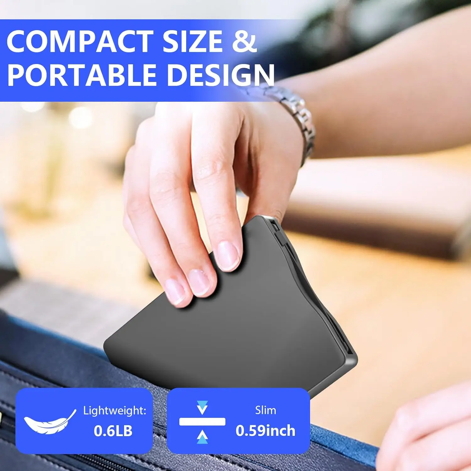 محرك أقراص مرن خارجي 3.5 بوصة، قارئ قرص USB 3.0 Type-C 1.44 ميجابايت FDD للكمبيوتر المحمول وسطح المكتب Windows 11/10/8/7/XP