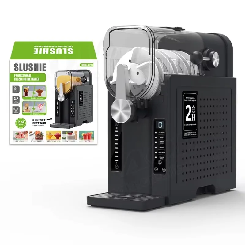 Faster Delivery Ice Slushie Machine Frozen Drink Commercial Home Smoothie Slushie Machine Slushy Maker Margarita Slush Machine