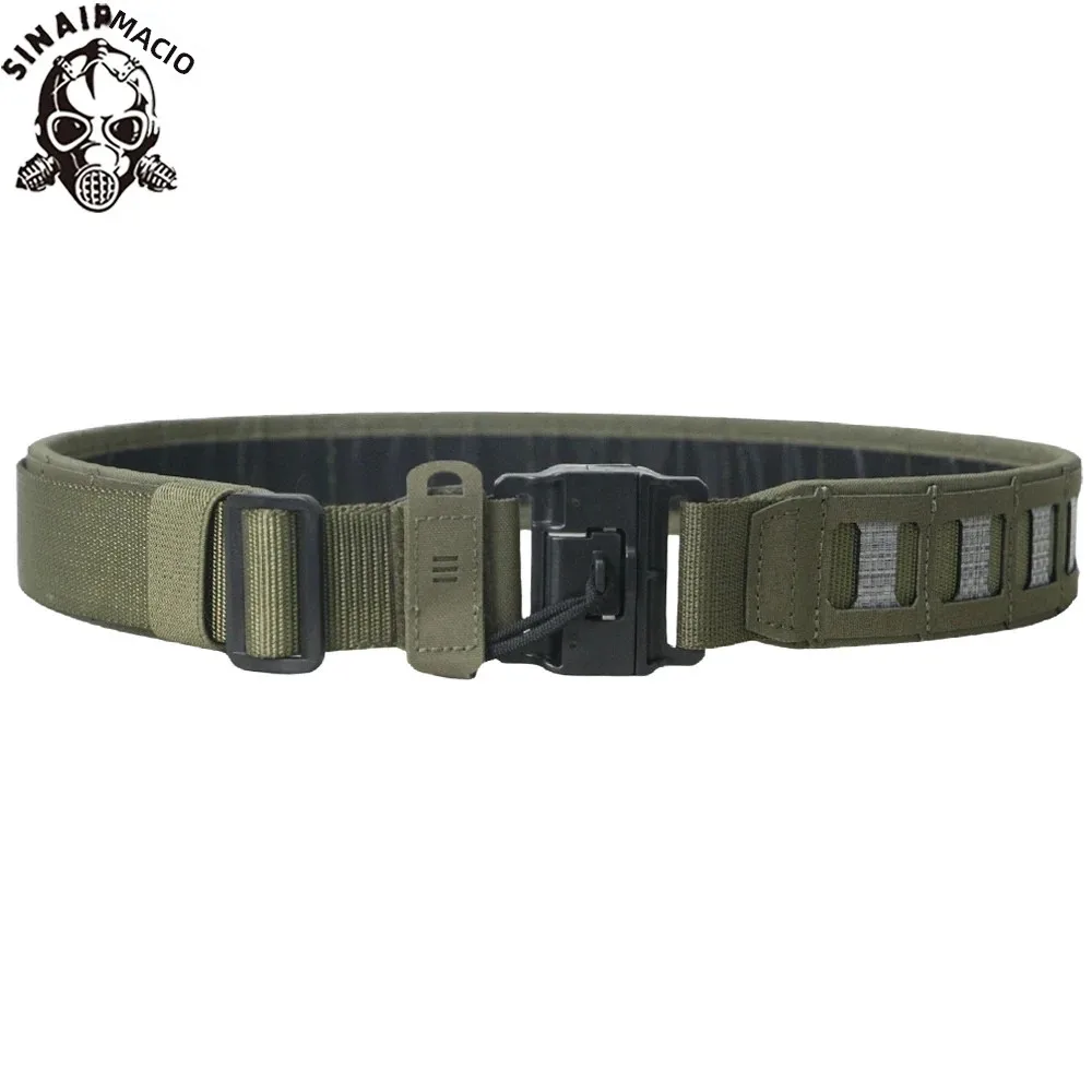 屋外多機能タクティカルベルト迷彩フィールド磁気バックルトレーニングテグリスベルト磁気バックルクイックベルト取り外し