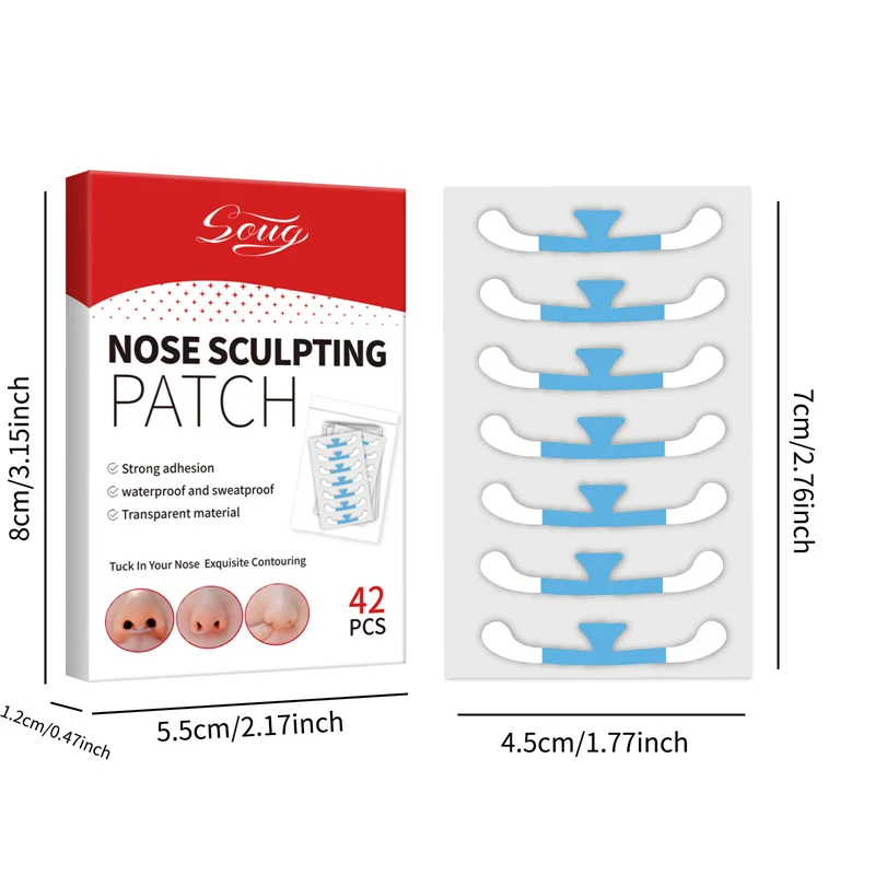Cosplay Speciali Strisce Termoretraibili Per Il Naso Termoretraibili Ali Del Naso Piccolo Naso Stretto Sottile Bellezza Invisibile Restringimento Adesivi Per Ala Del Naso