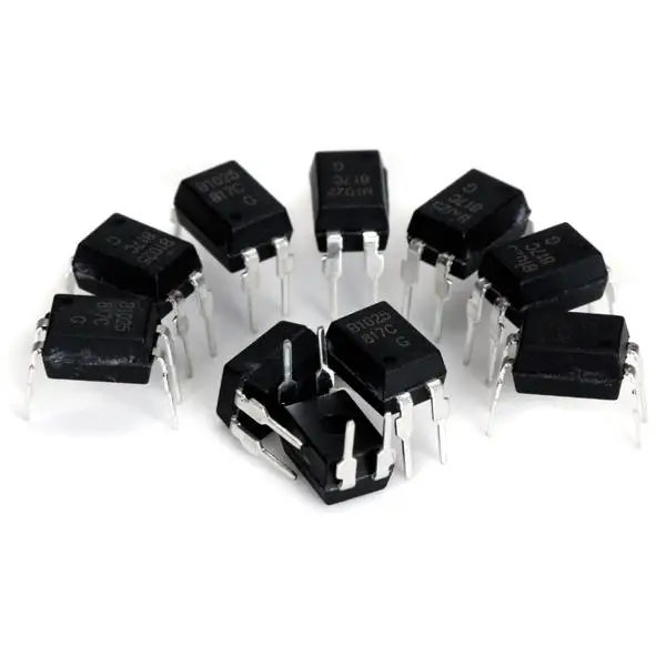 Electrical Test Component Optocoupler IC DIP-4 50%-600% Transfer Ratio for Automation Control Systems