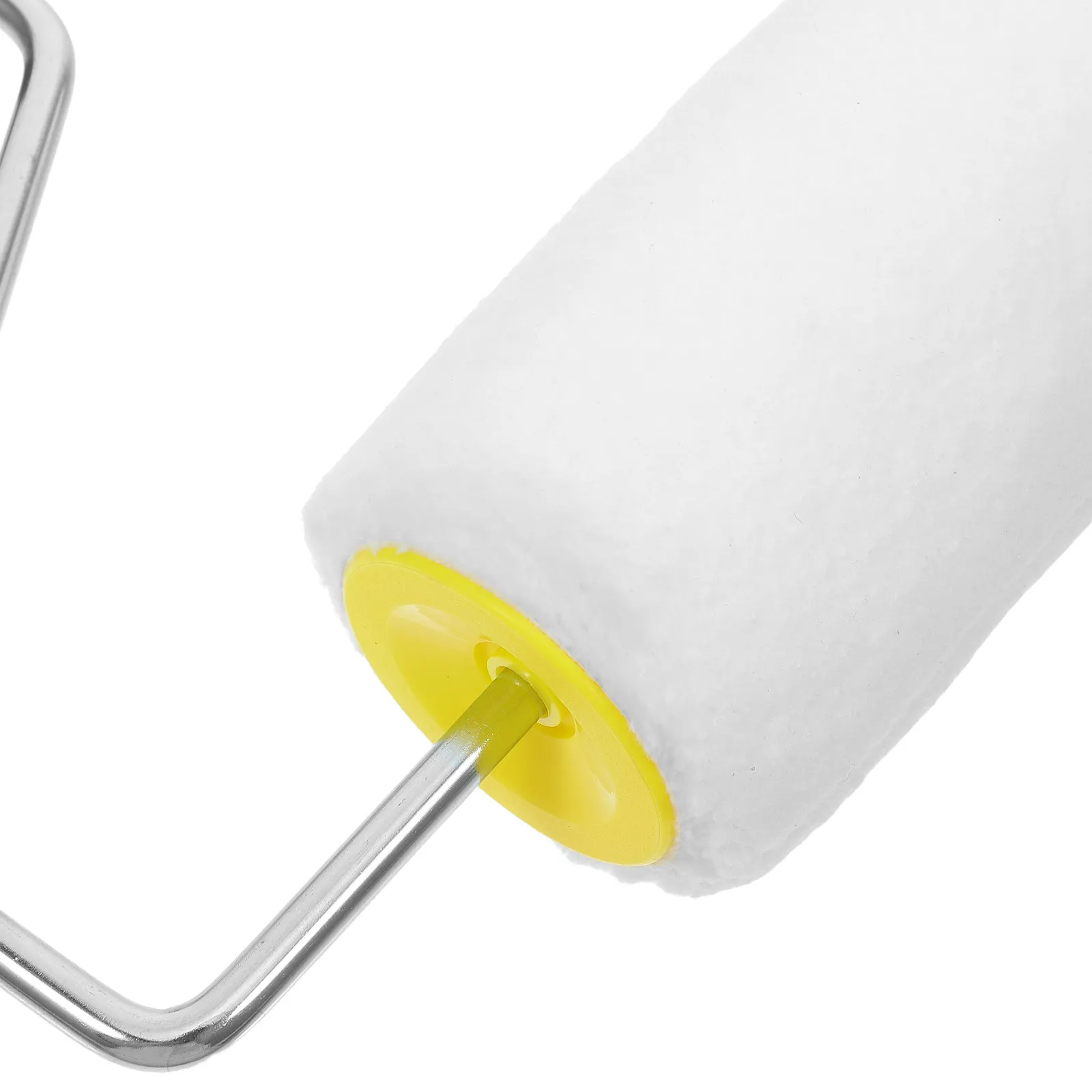 1Set Wall Paint Roller Latex High Density Fiber Detachable Head Roller Brush for Home Interior Painting Supplies and Renovation