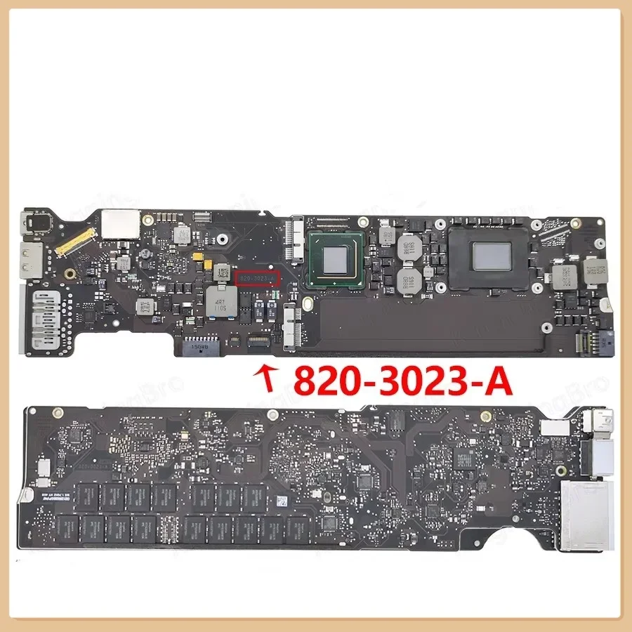 Placa base Original A1369 para macbook air 13 "placa lógica a1369 1,6 GHz 1,7 ghz i5 1,8 ghz i7 2gb 4gb 2011 año 820-3023-A