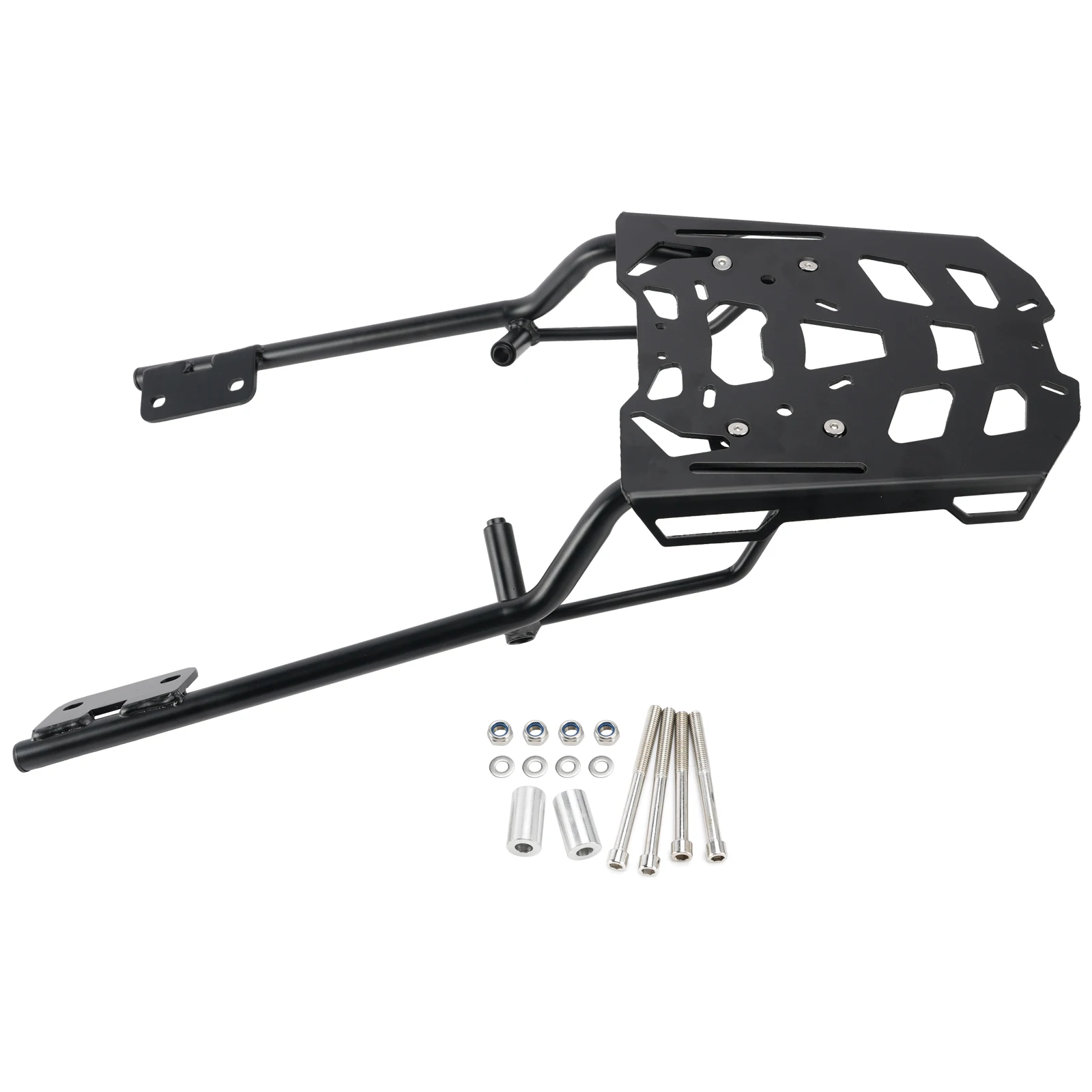 Topteng Black Luggage Rack Cargo Rear Carrier For Yamaha Tracer 700 / GT 2016 2017 2018 2019 2020