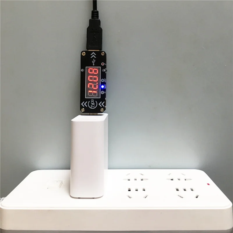 

AC88-2X USB зарядное устройство триггерное зарядное устройство вольтметр амперметр 5 В/9 В/12 В/15 В/20 В/ PD2.0 PD3.0 Type-C USB приманка