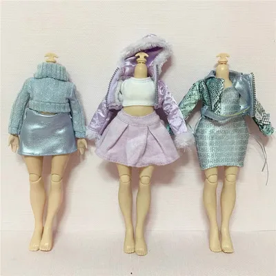 new brand 1/6 rainbow big sister school Original Accessories only clothes dress without body lianjie1 002 nuannuanmengwu