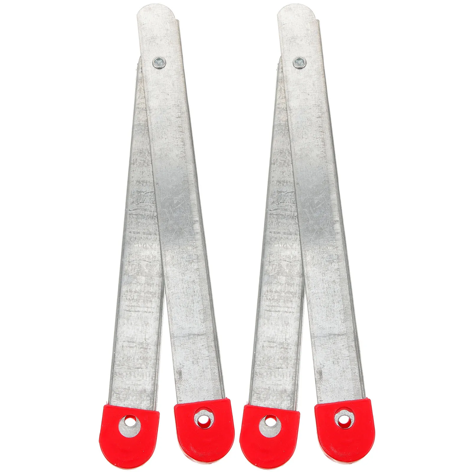 2 قطعة المفصلي للطي 47 سنتيمتر كتيفة ألومنيوم مجلفنة ل 2.5 متر-3 متر خطوة موصل سلم اكسسوارات للطي سلم