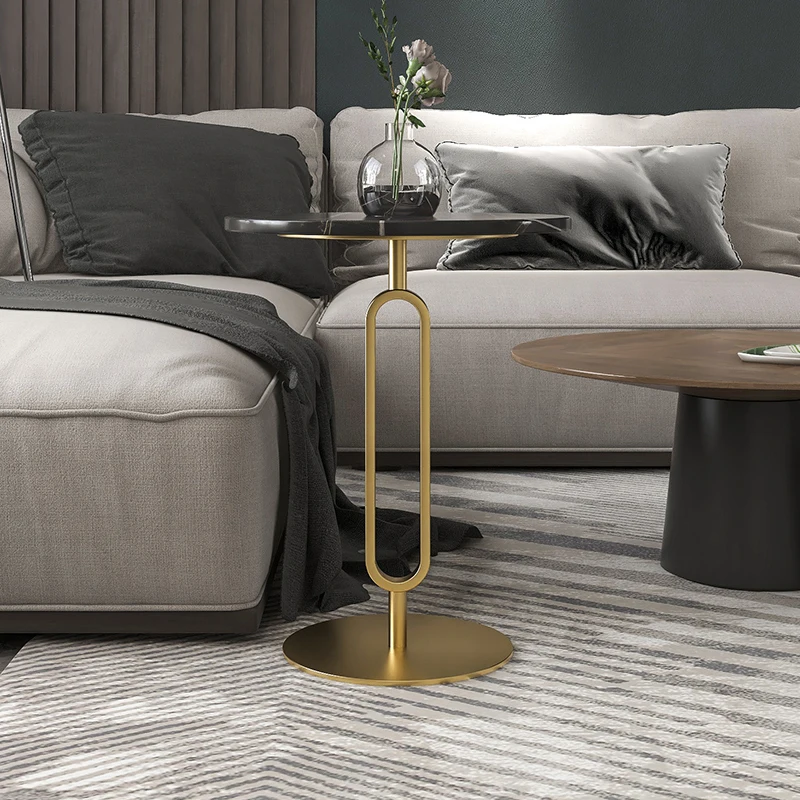 k*-Nordic Marble Sofa Side Table Modern Simplicity Coffee Tables Creative Bedside Table Mobile Mini Tea Table Living Room