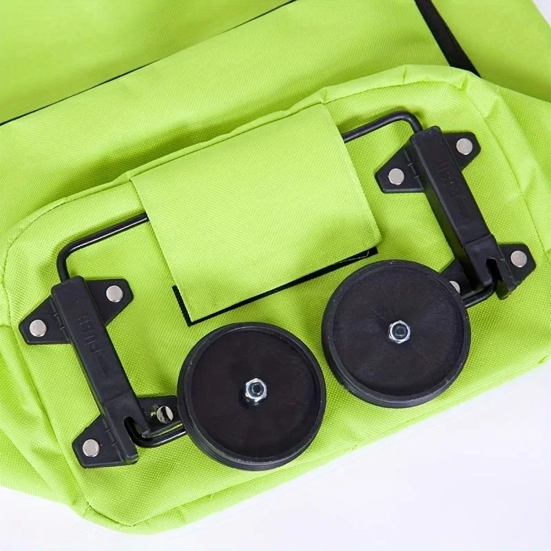 Reusable Shopping Folding Bag Shopping Buy Food Trolley Bag on Wheels Bag Buy Vegetables Shopping Organizer