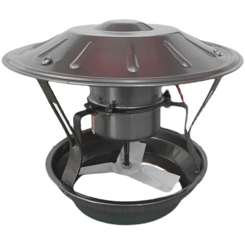 Rainproof large cover induced draft fan chimney smoke extractor smoke exhaust ventilation anti-dumping artifact