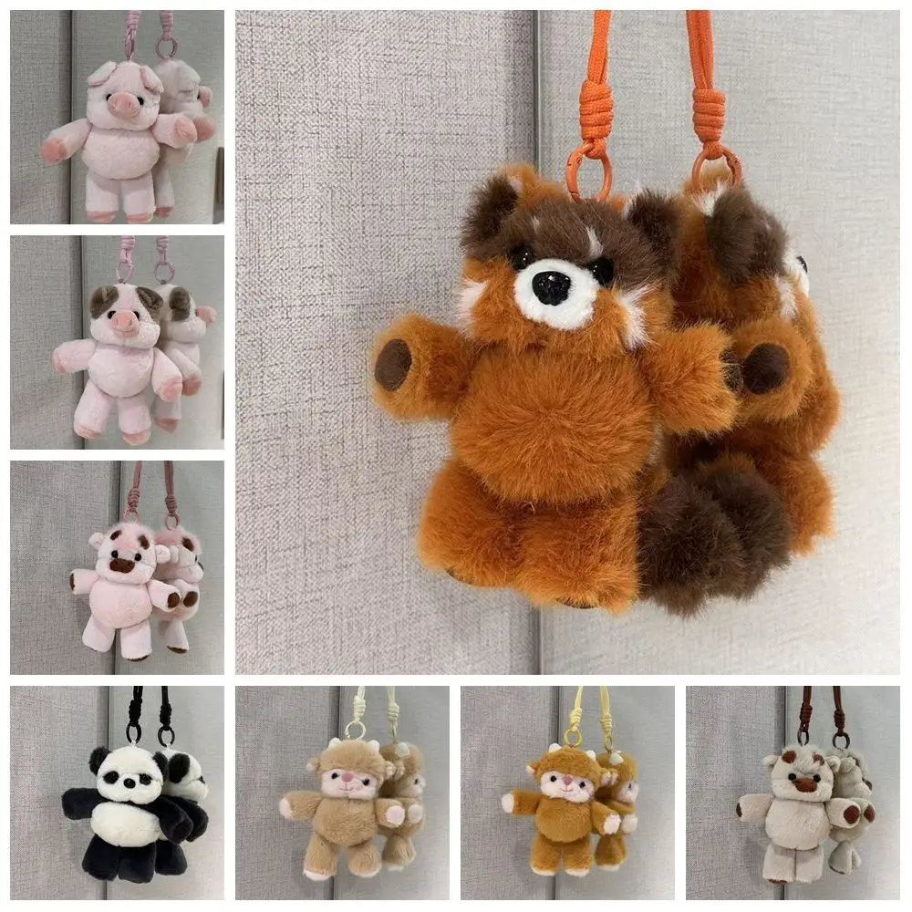 Fun Wiggly Design Keychain Running Design Shake Feature Keyring Emotional Support Cute Bag Charm Bag Decoration