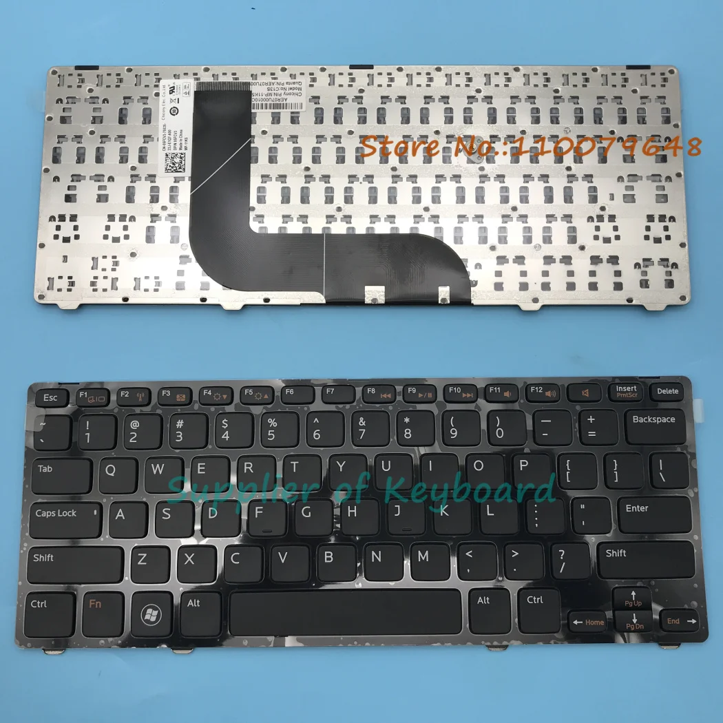 New For Dell Inspiron 5423 14z-5423 14Z 3360 1618l 13Z-5323 5323 Vostro 3360 V3360 Laptop English Keyboard