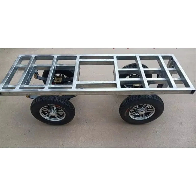 Self-Driving Transportation AGV Remote Control 2 Dual Motors Electric Car Truck Vehicle Chassis Platform