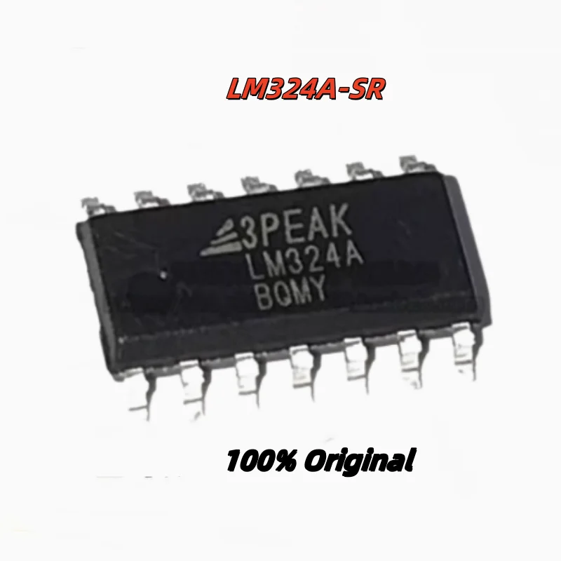 10PCS 100% New LM324A-SR LM324-SR LM339A-SR LMV324B-SR SOIC-14 Brand New Original Chips ic