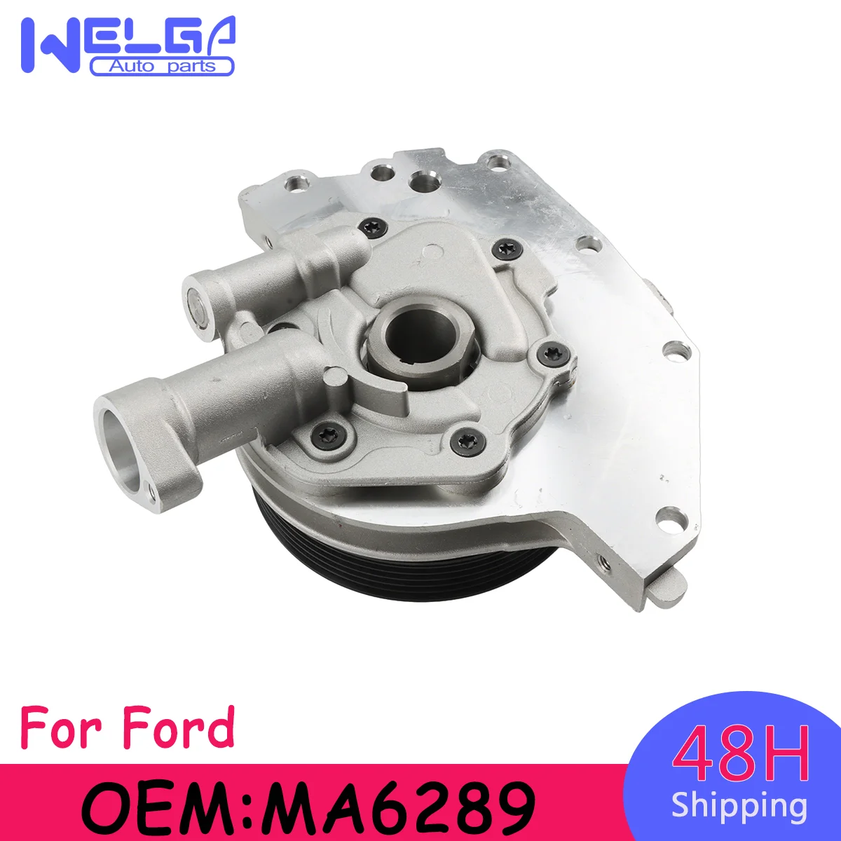 Bomba de aceite de motor MA6289 para Ford 2000-2010 L4 1.6L 1596cc 8V para Ford Ka Ikon Fiesta Courier 1,6, accesorios para coche, acero inoxidable