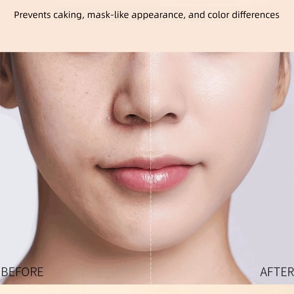 3 Colors Pressed Powder Foundation Silky Texture Oil Control Matte Concealer Matte Finish Waterproof Makeup Base Face Makeup