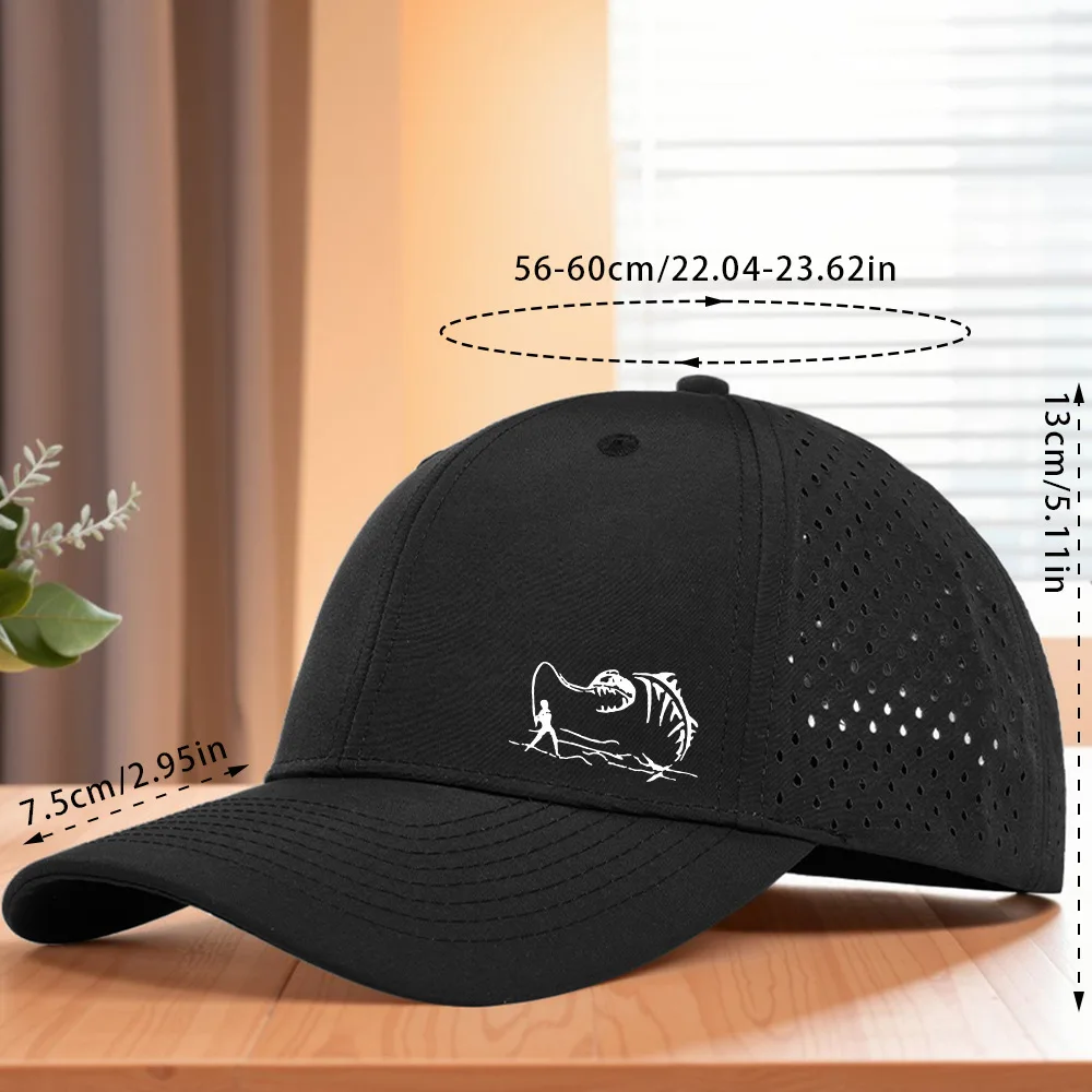 2026 Neue Modische Gebogene Trucker-Kappe mit Angelmotiv, Sommer-Mesh-Atmungsaktive Baseballkappe für Outdoor-Aktivitäten, Gorras Hombre – Detail 7