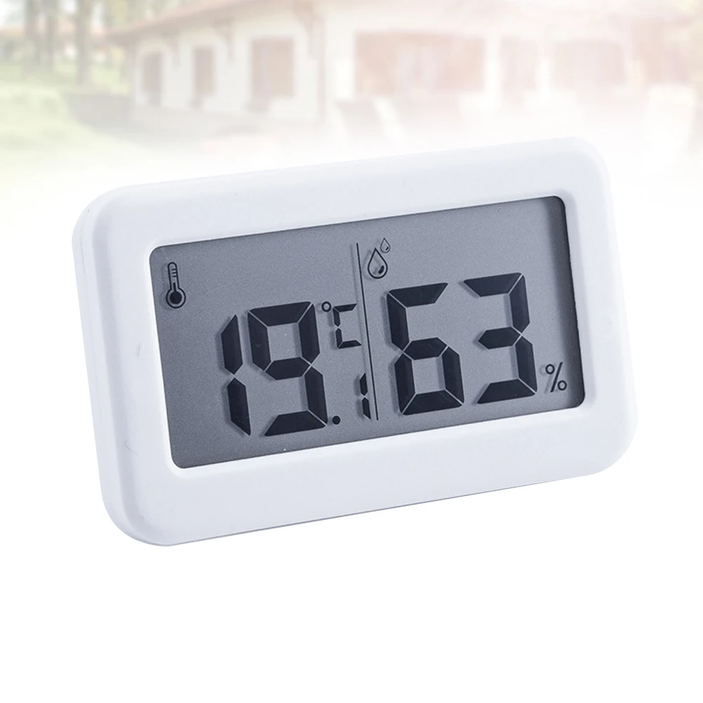 

1Pc HighAccuracy Weather Station Clock Digital Thermometer Hygrometer Low Power Consumption Home Office Temperature Meter