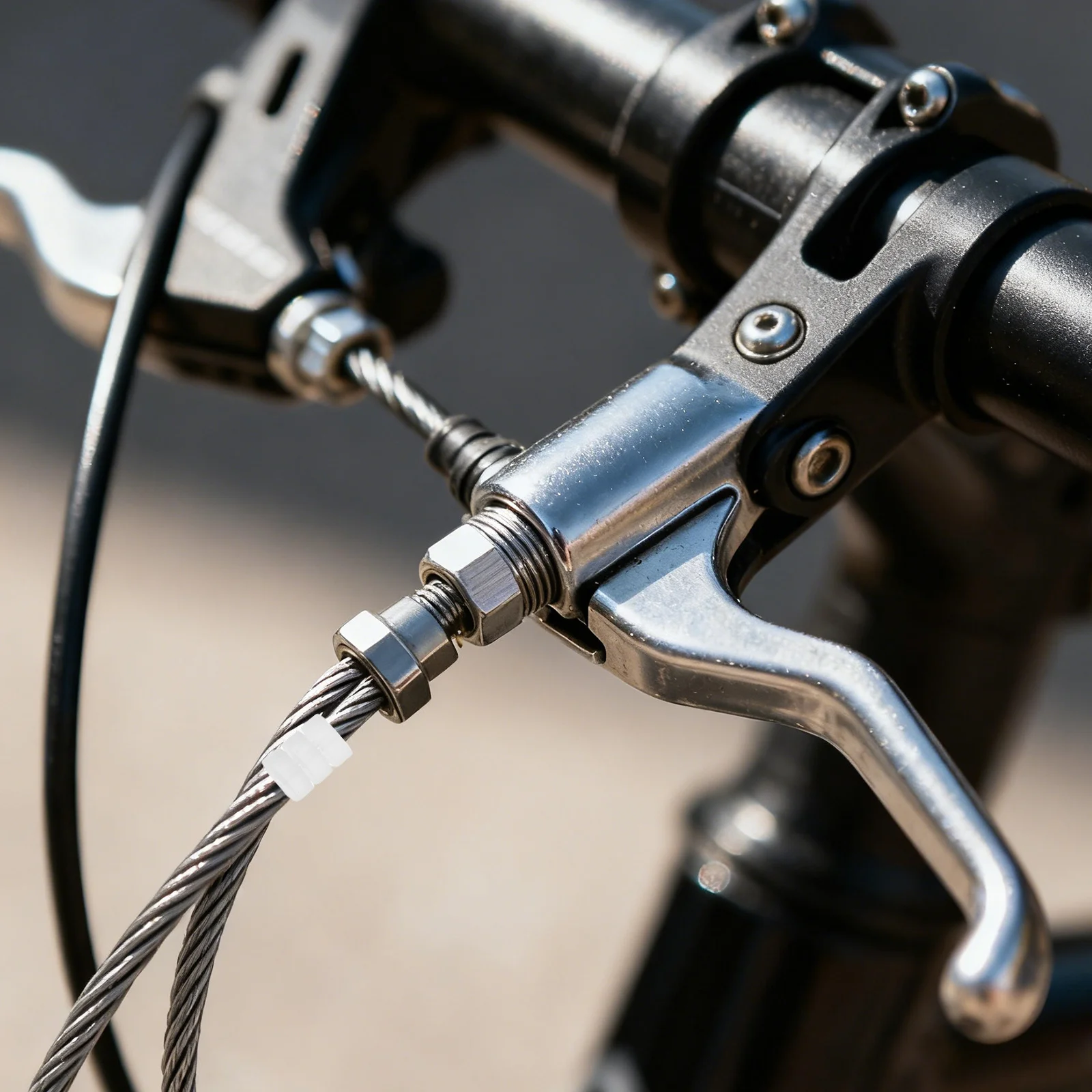 

6 Pieces High Quality Bike Brake Cable Caps Aluminum Alloy Cable End Tips for Universal Bicycle Compatibility Parts