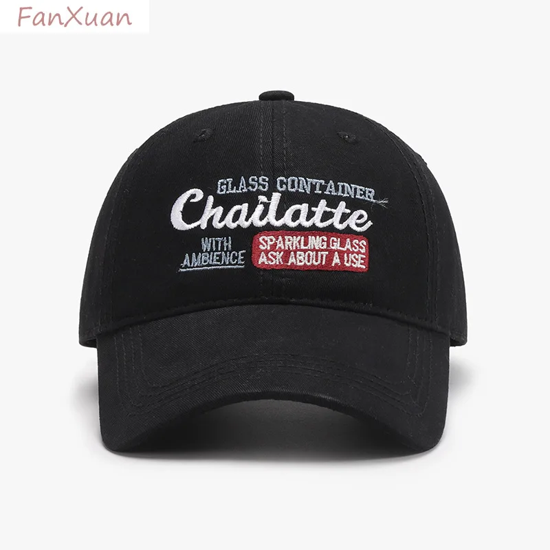 Fashion Letters Baseball Cap Cotton Soft Summer Caps for Men Women Sun Hats