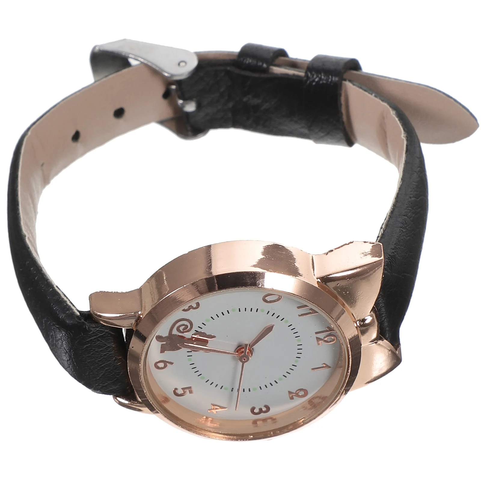 

Electronic Cat Women Watch Adorable Small Decorative Cartoon Design Daily Use Wrist Watch Delicate Gift Women Gift