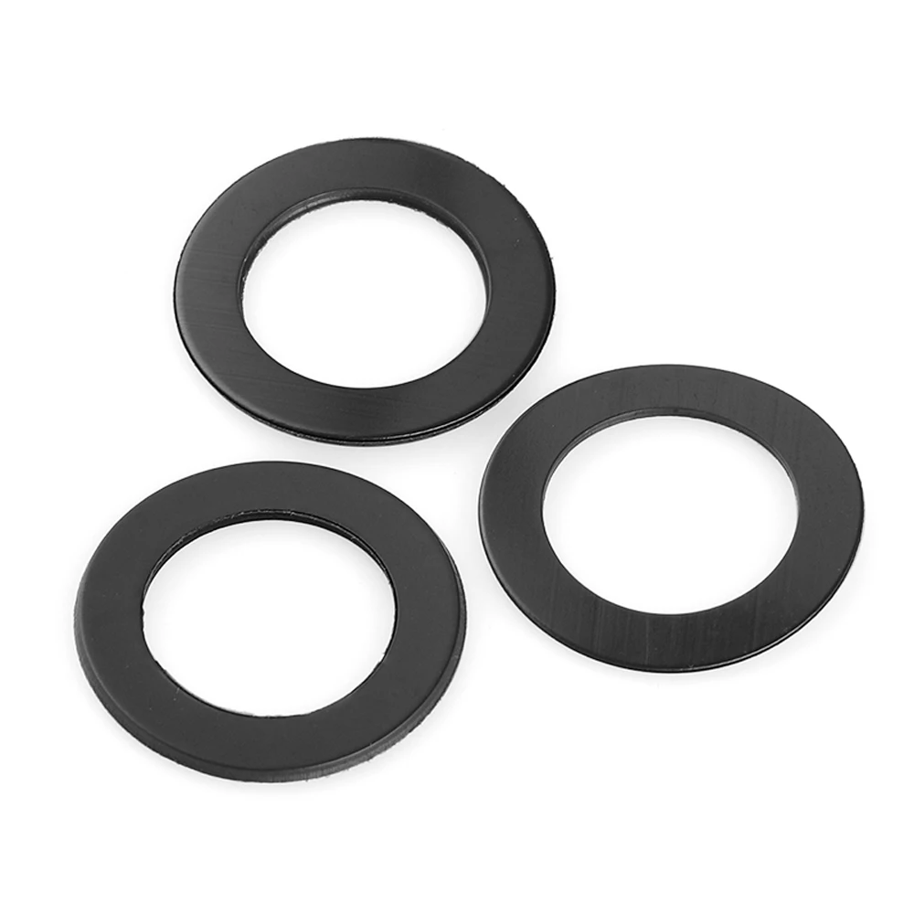 M2M3M4-M20 Graphite Nylon Hard Gasket Insulation Wear-resistant Flat Pad Round Plastic Ultra-thin Self-lubricating Gasket/Washer