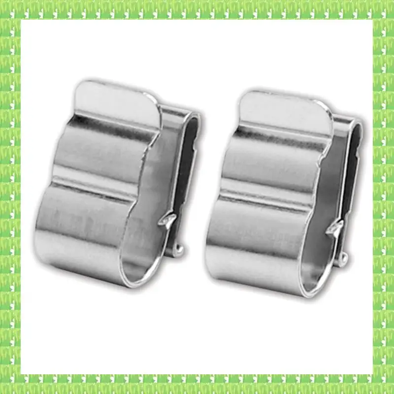 

100PCS Photovoltaic Cable Clip Cord Clamp 304 Stainless Steel Solar Cable Clip Solar Panel Cable Clip