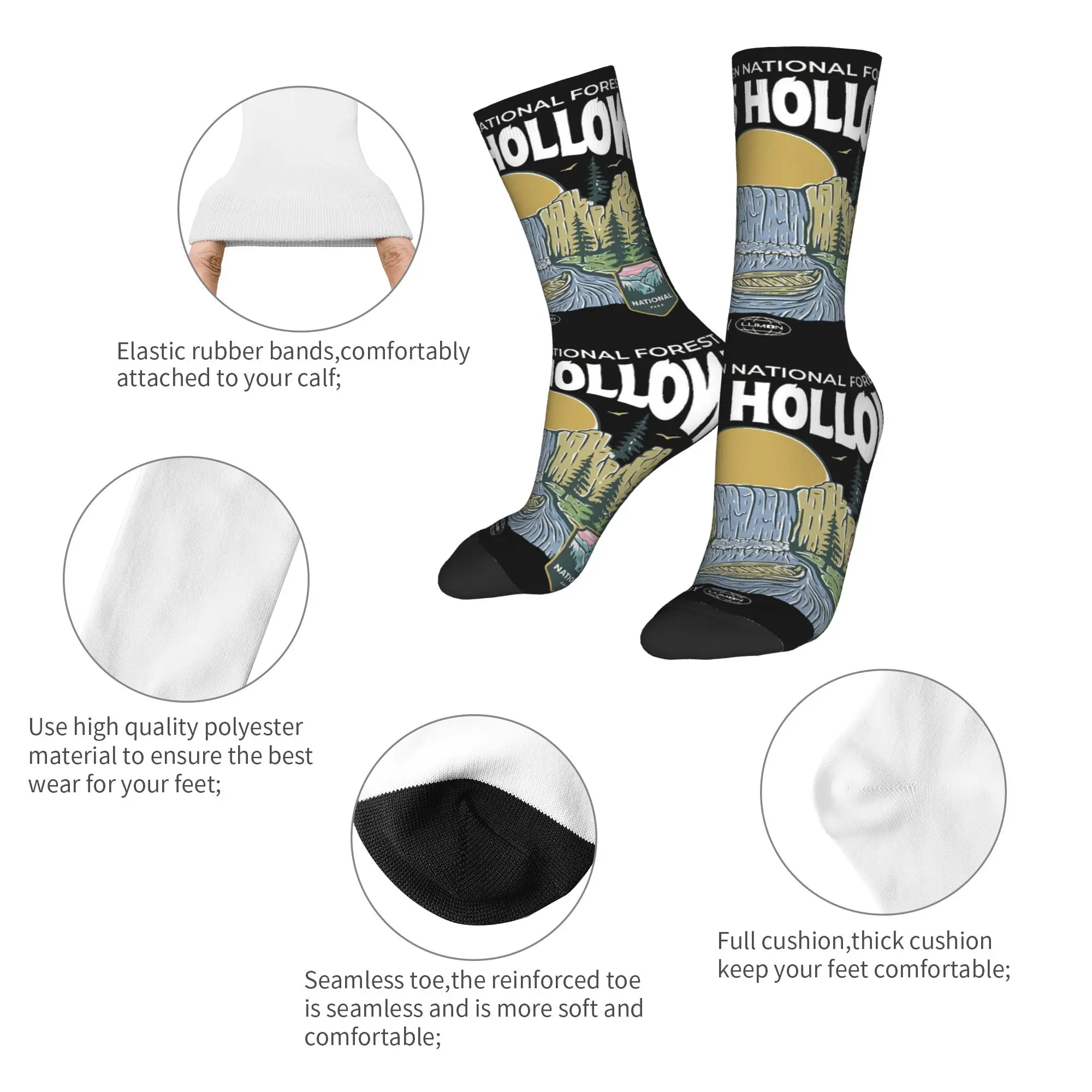 قطع تلفزيوني Dieter Eagan الجوارب الخريف جوارب أنيقة للجنسين الرجال الجوارب الناعمة الدافئة تصميم تسلق الجوارب المضادة للانزلاق