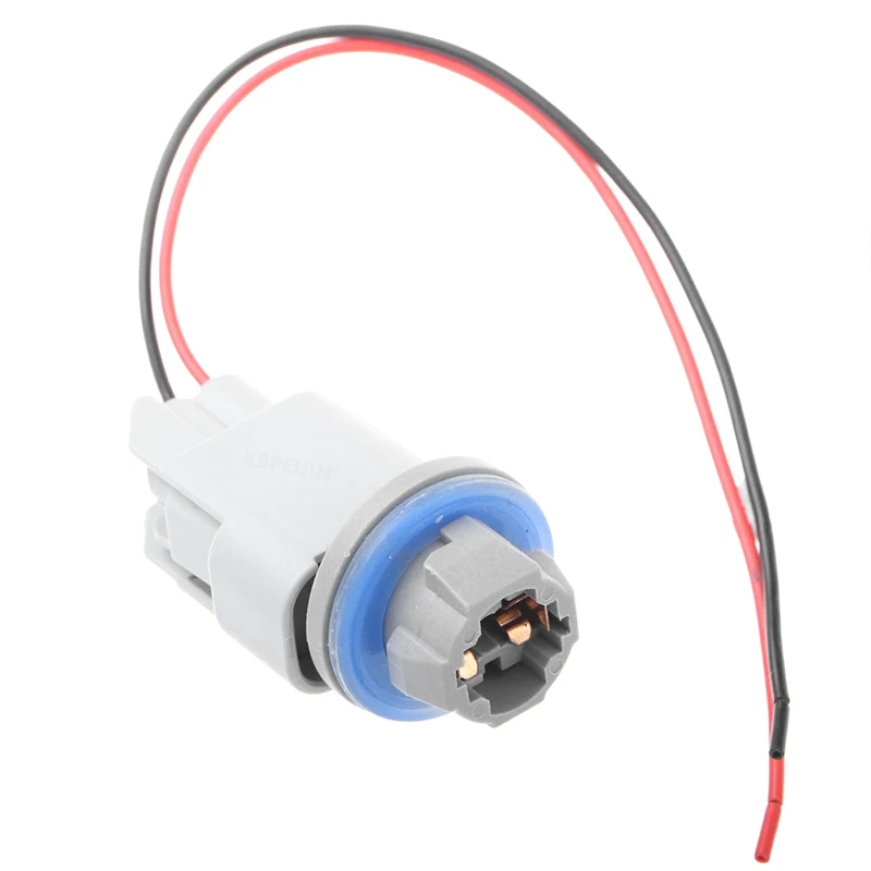 For Ford F-250 F-350 Super Duty 2008-2020 License Plate Light T10 W5W Bulb Holder Socket Base Wire Connector F81Z13411AA 1Pc