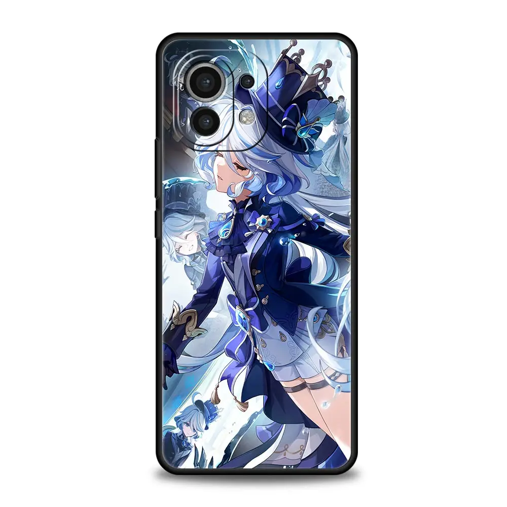 Honkai Star Rail Genshin Impact Phone Case For Xiaomi 14 13T 12T Pro 12 13 11 Mi Note 10 Lite 10T 5G 11X Pro 11T 11i 9T Cover