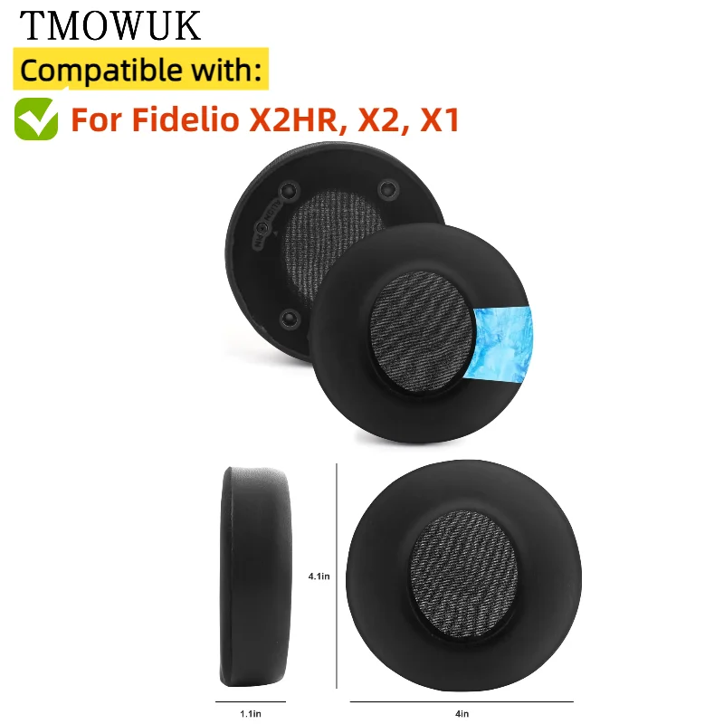 

Earphone Ear Pads For Fidelio X2HR, X2, X1 Earpads Sponge Soft Foam Cushion Headphones Accessories
