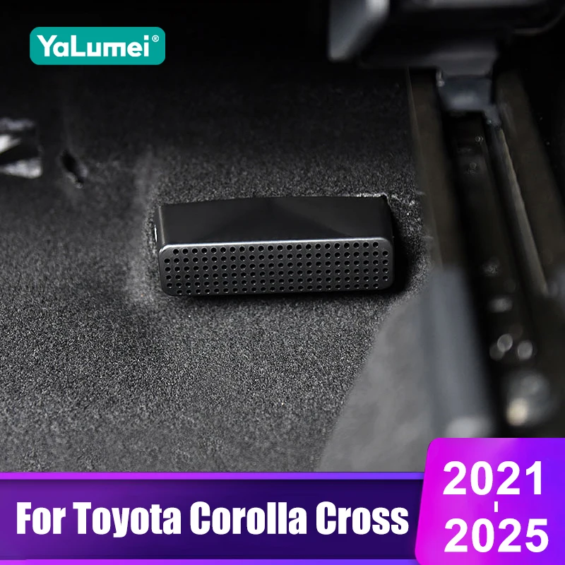 Für Toyota Corolla Kreuz XG10 2021 2022 2023 2024 2025 Hybrid Auto Air Rücksitz Unter Klimaanlage Vent Abdeckung zubehör