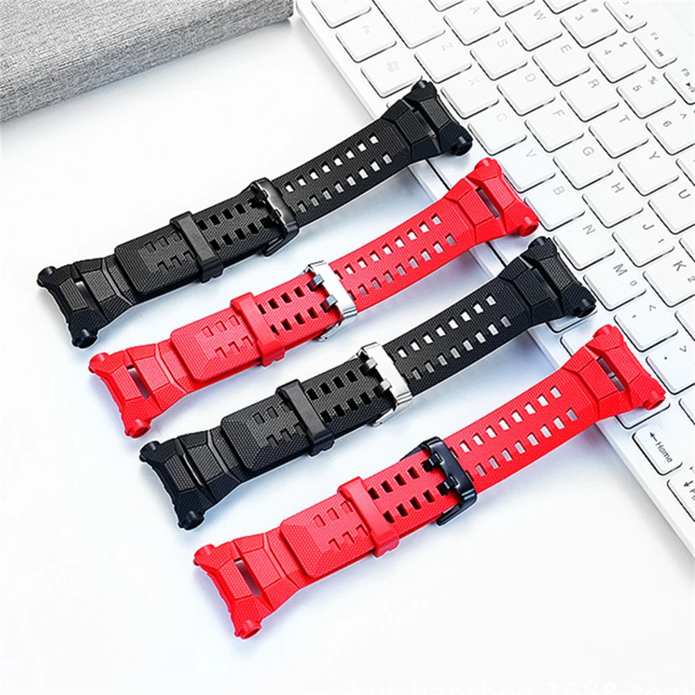 

Resin silicone watch strap for GSW-H1000 GSW-H1000-1A smart sports watch band accessories