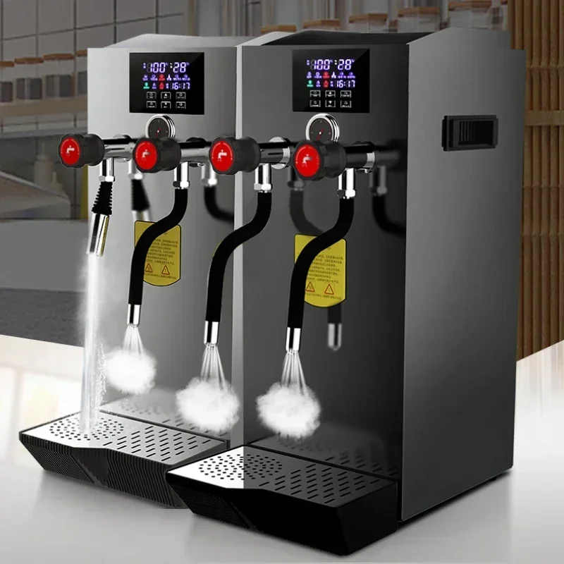 

Hot Salesapply Steam Water Boiler Commercial Milk Tea Shop Fully Automatic Milk Frother Milk Foam Machine
