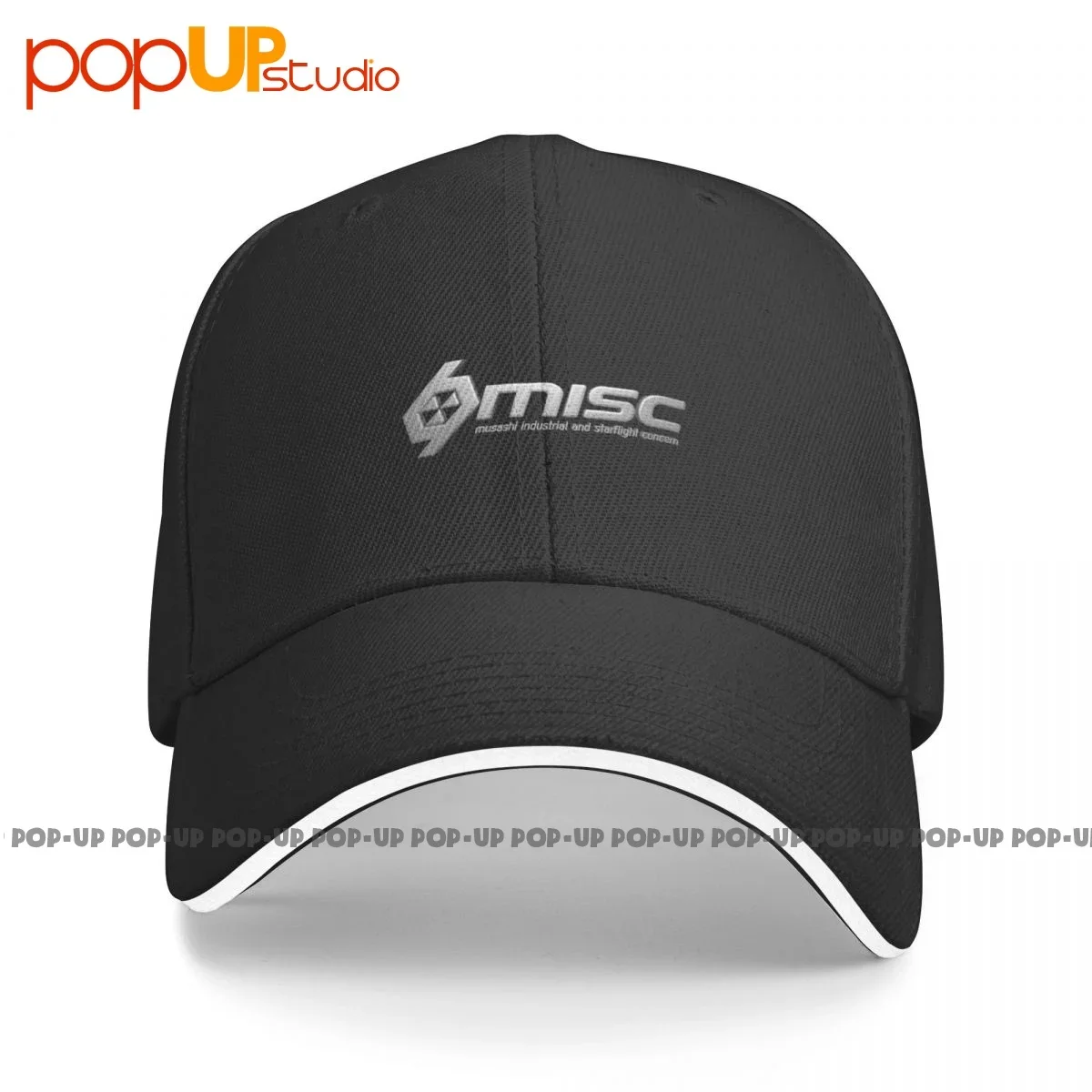 Misc Musashi Industrial Star Citizen P-05 Sandwich Cap Baseball Cap Trucker Hat Unisex Outdoor Streetwear