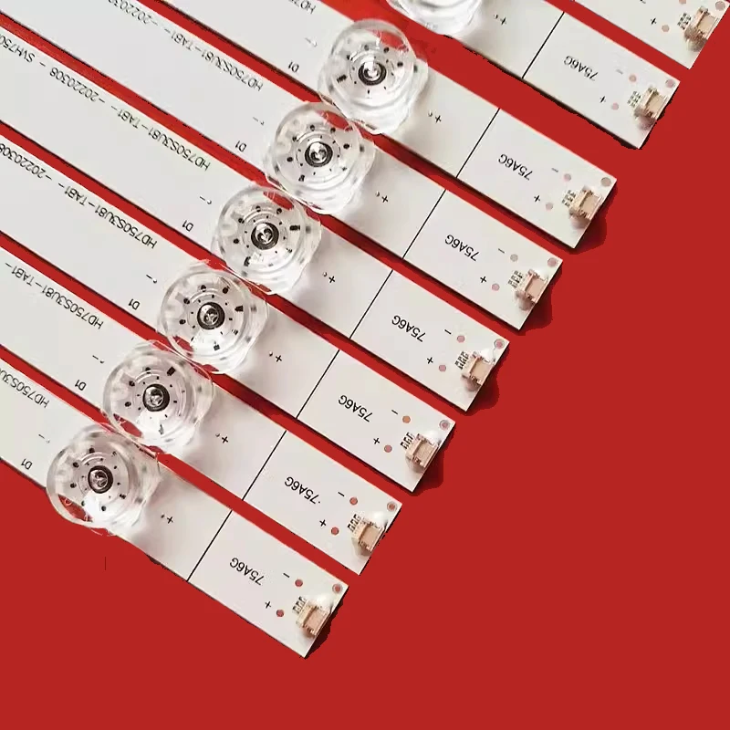 Retroiluminação LED para SVH750A76, 75R6E3, 75H6570G, HD750S3U81-TAB1, 75A6G, 75H6570G, 75H6510G, 75R61G