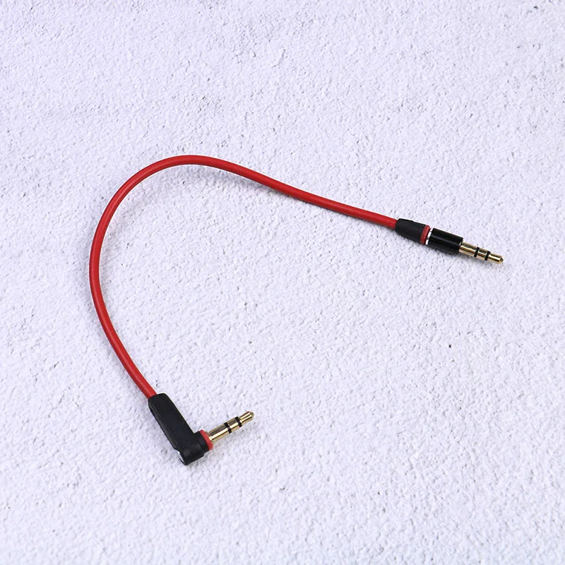Short 20cm Jack to Jack Aux Cable Male to Male Stereo Audio Cables Cord 3.5mm