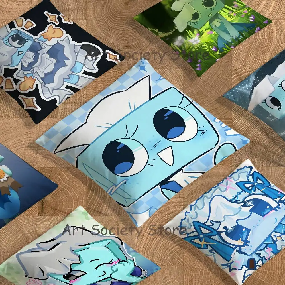 D-Dandys Fanart T-Tisha Anime Celebrity Merchandise All-Match Printed Pillow Case Sofa Car Office Room Decoration Protector