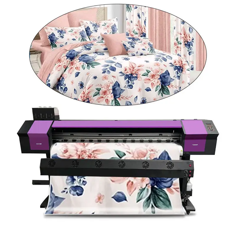Cheapest 1.6m 1.8m 3.2m Eco Solvent Plotter Printer Xp600 for Advertising Signage Large Format Printing Machine