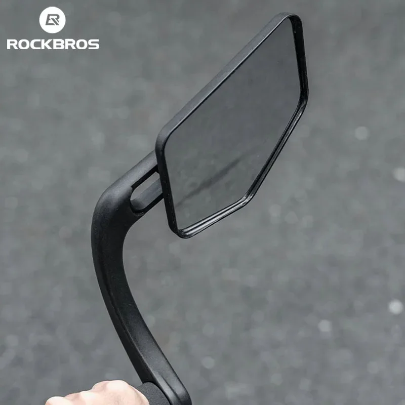 ROCKBROS Lokaler Versand Fahrrad-Rückspiegel 360° °   Verstellbarer HD-Klarsichtspiegel, explosions- und spritzwassergeschützt, Rückspiegel für Fahrradlenker, Fahrradzubehör