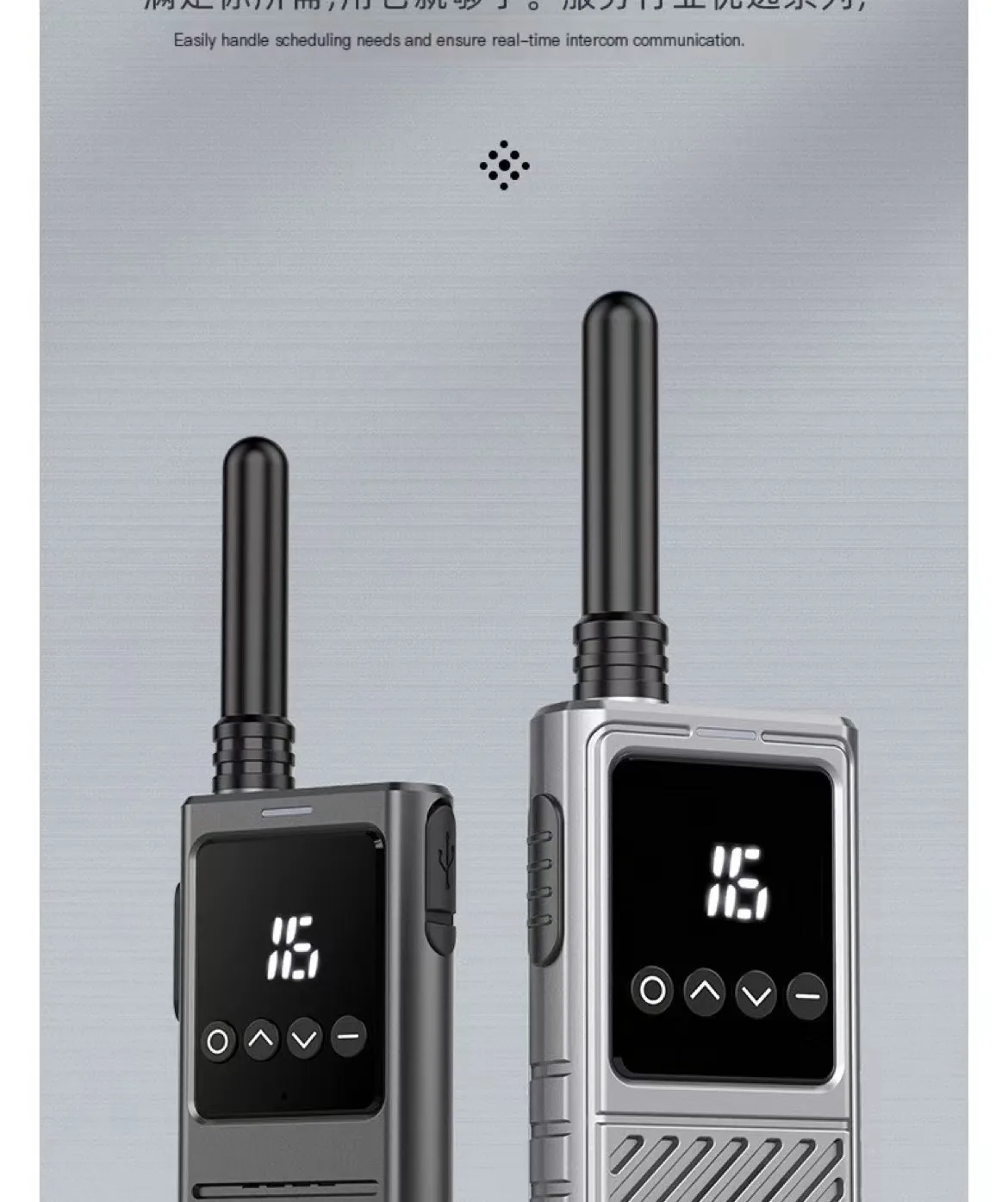 DXM S900 Walkie Talkie Frekuensi Manual Ramping (2 Buah/Lot)