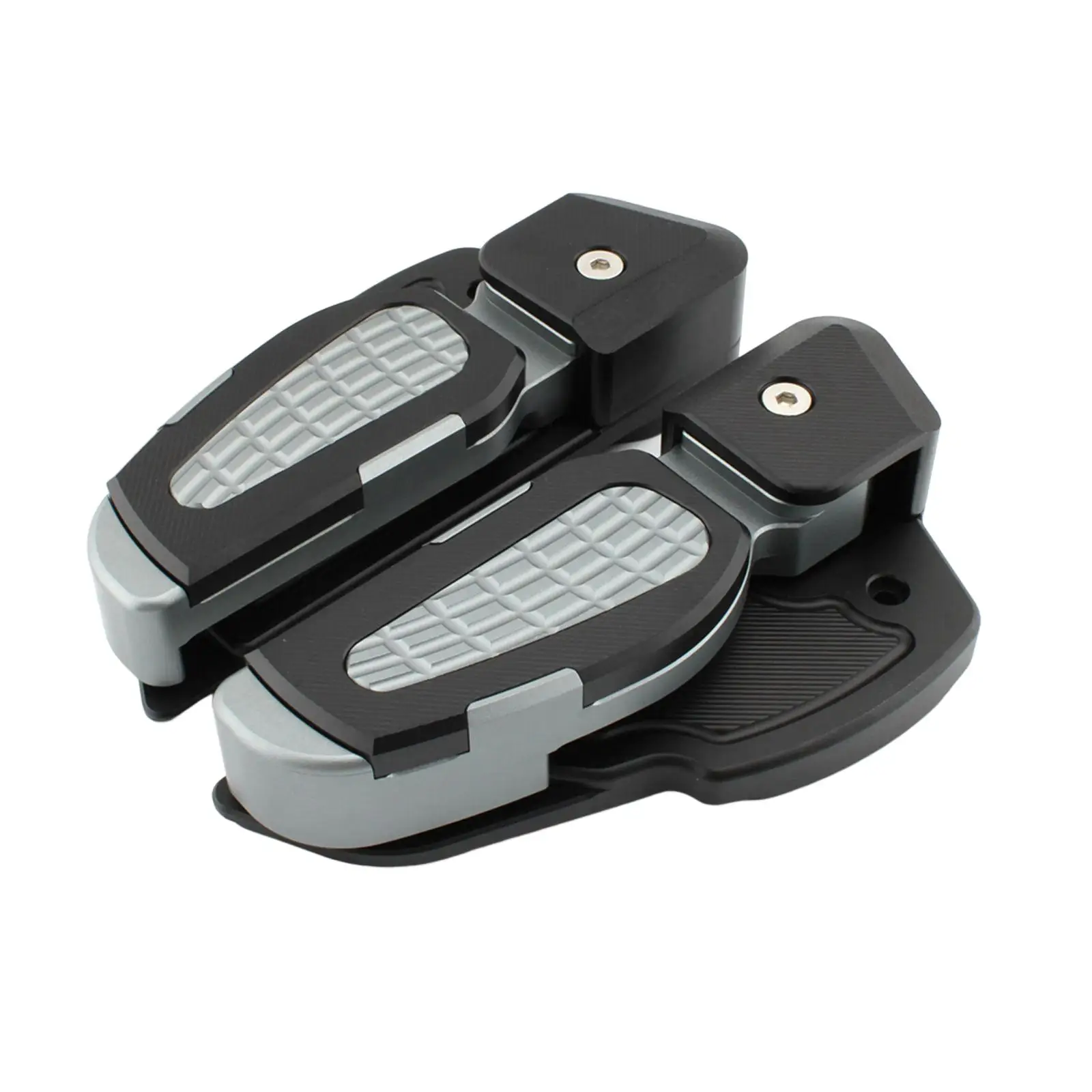 

Rear Footrest Foot Pegs Accessories Direct Replaces Metal Foldable Easy to Install Rests Pedal Pad Passenger