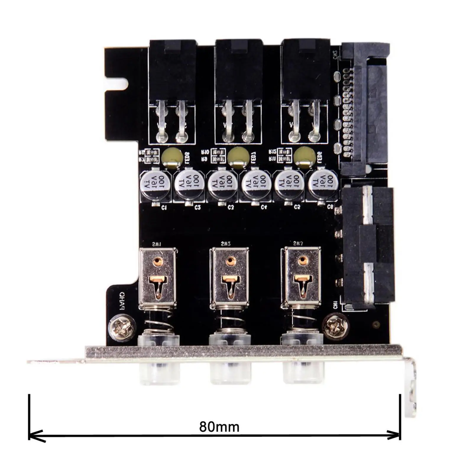 High Performance HDD Power Switch 18AWG Wire Accessories Intelligent Management for PC image 6